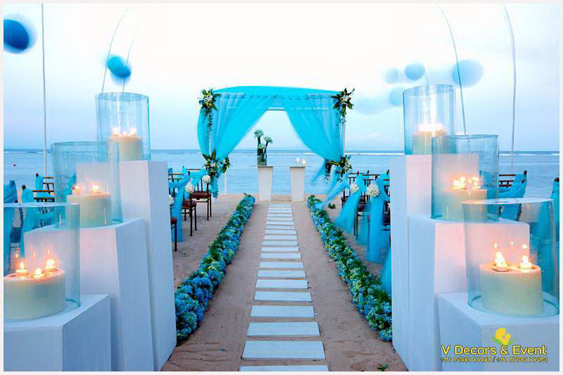 Beach Wedding Planners in Pondicherry,Beach Wedding decorations in Pondicherry